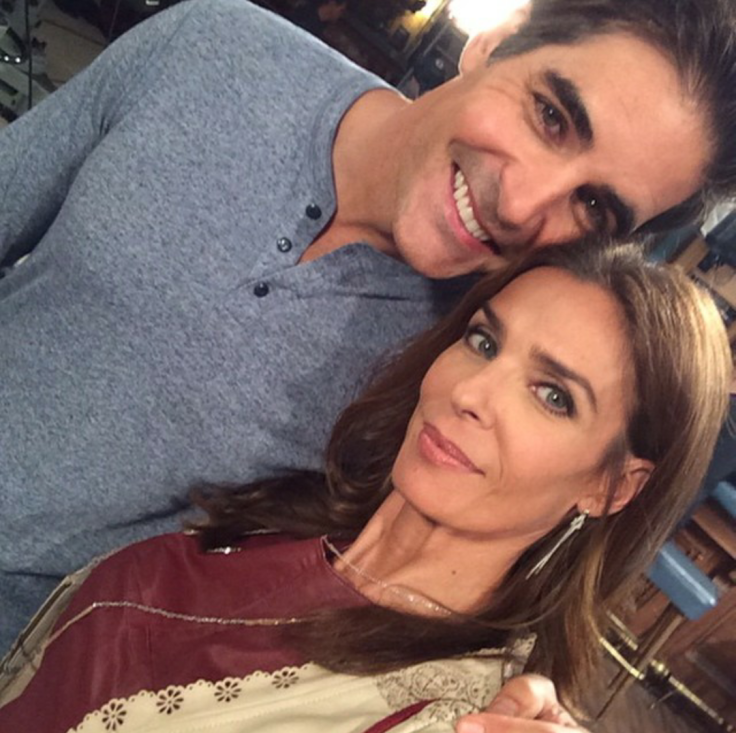 Kristian Alfonso and Galen Gering