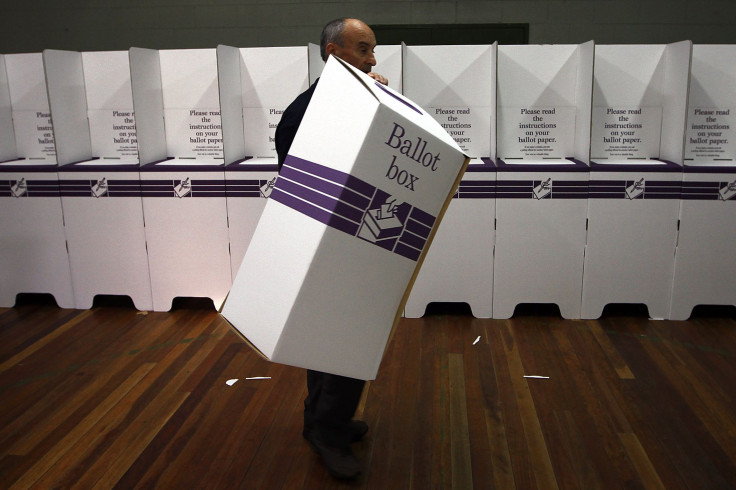 Australian ballot box