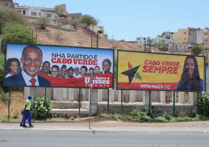 Cape verde election billboards