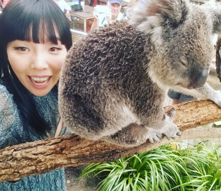 Dami Im with koala