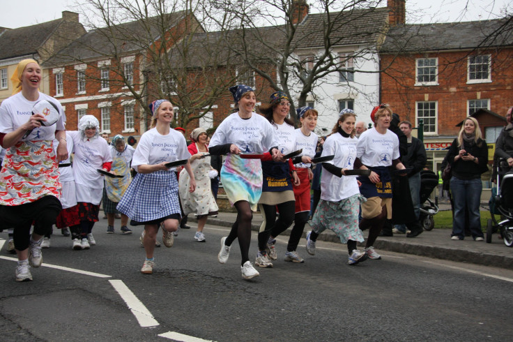 EnglishPancakeRace