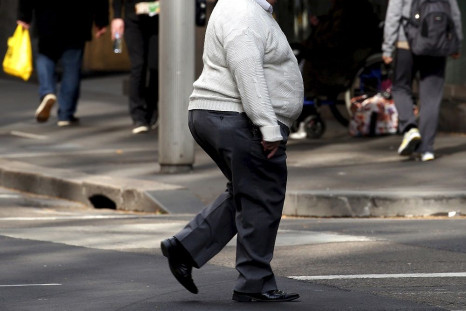 Obese Australian Man