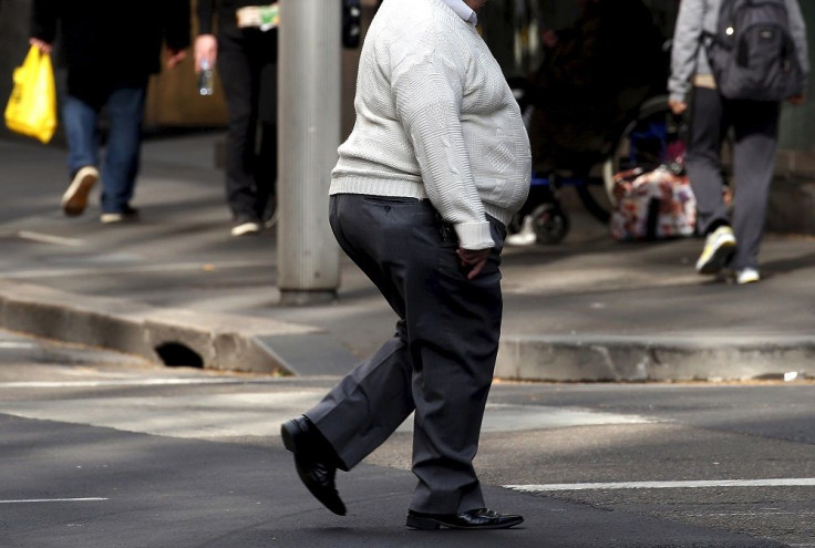 Obese Australian Man