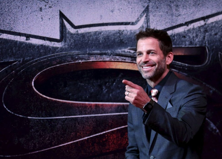 Director Zack Snyder poses as he arrives on the red carpet for the screening of the movie "Batman v Superman: Dawn Of Justice" in Mexico City, Mexico, March 19, 2016.