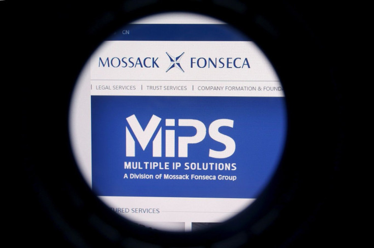 The website of the Mossack Fonseca law firm is pictured through a large format lens in Bad Honnef, Germany April 4, 2016.  