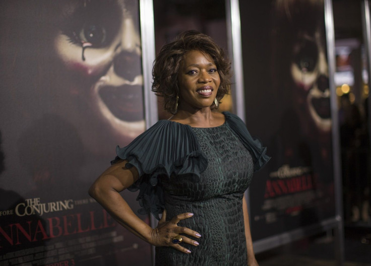 Cast member Alfre Woodard poses at the premiere of "Annabelle" at the TCL Chinese theatre in Hollywood, California September 29, 2014.