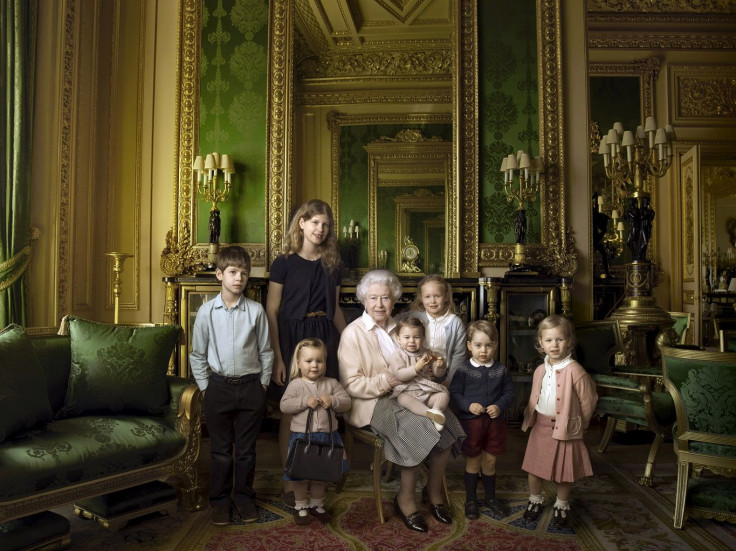 Queen Elizabeth, Prince George, Princess Charlotte
