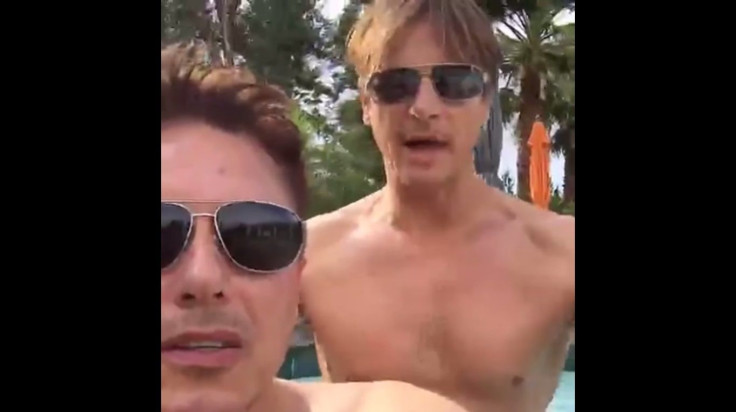 John Barrowman and husband Scott Gill