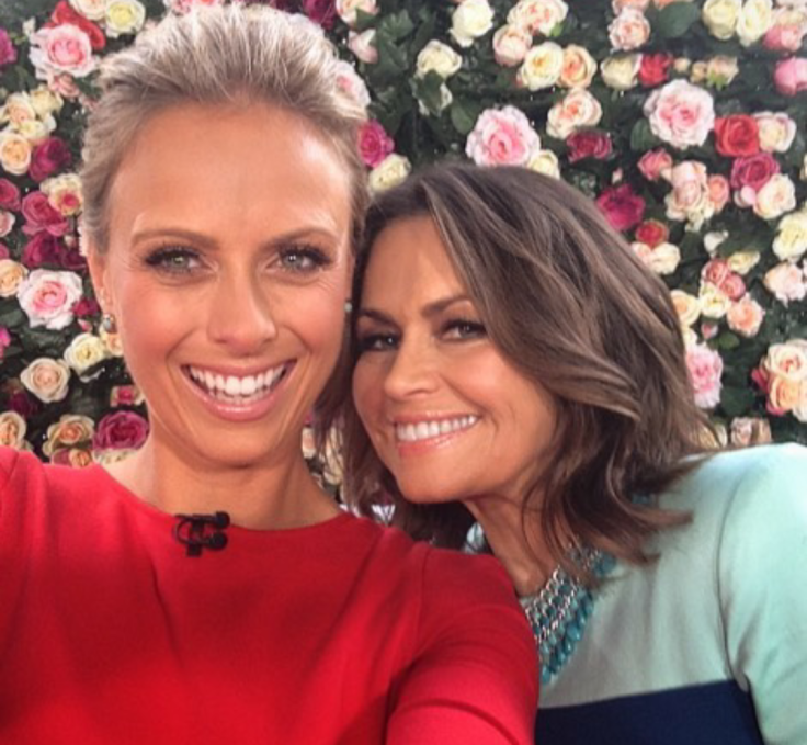 Sylvia Jeffreys and Lisa Wilkinson