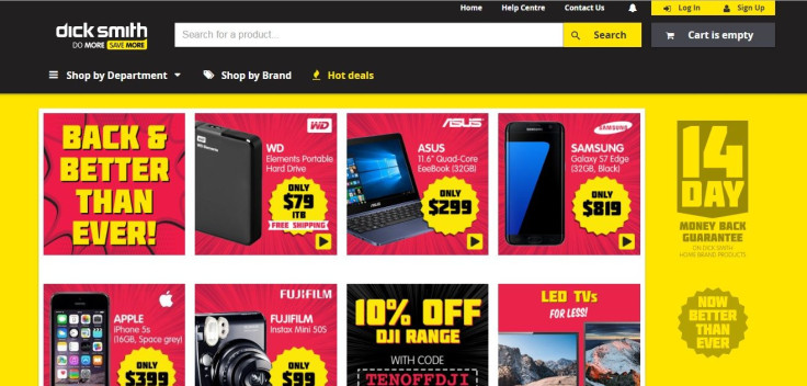 Dick Smith website relaunch