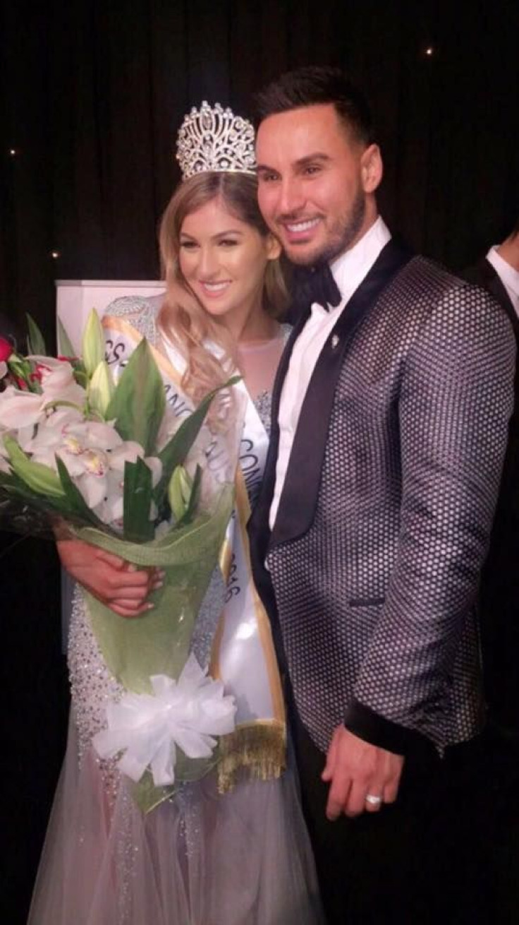 Miss Lebanon Australia 2016 winner Mariam Mehajer with brother Salim Mehajer