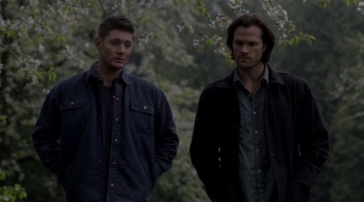 Jensen Ackles as Dean Winchester and Jared Padalecki as Sam Winchester in "Supernatural"