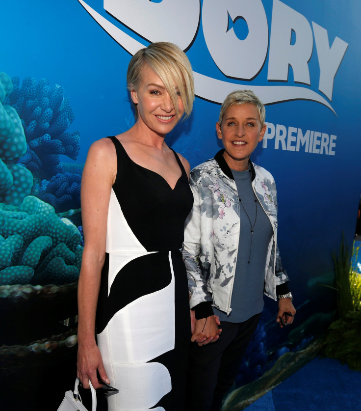 Ellen DeGeneres and her wife Portia de Rossi