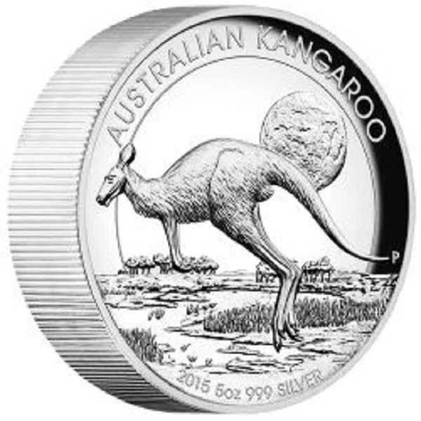 2015 Australian Silver Kangaroo Coin