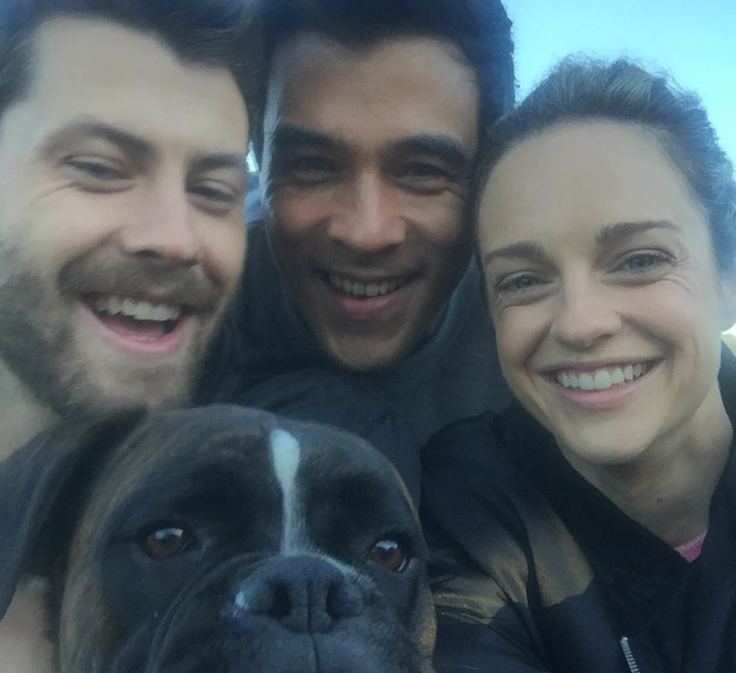 Penny McNamee, James Stewart and Jackson Heywood