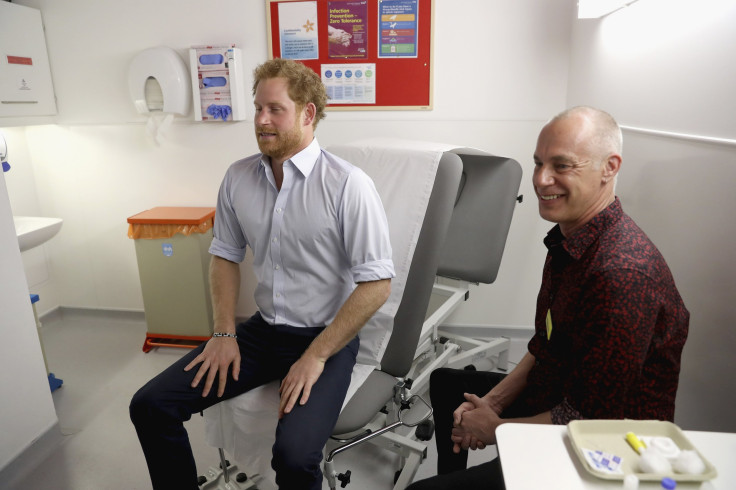 Prince Harry HIV test