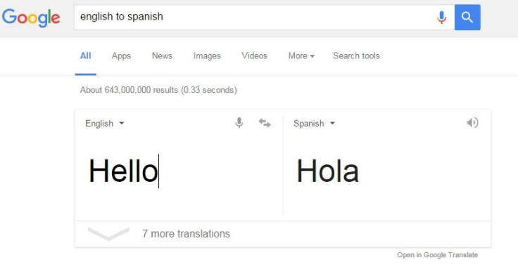 Google translate