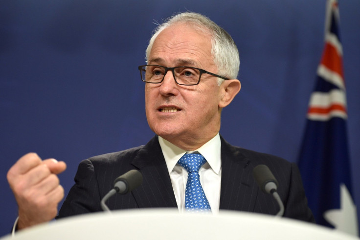 Australian Prime Minister Malcolm Turnbull speaks during a media conference announcing new anti-terrorism laws in Sydney, Australia, July 25, 2016.