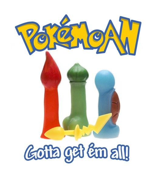 Pokemoan Go Dildos