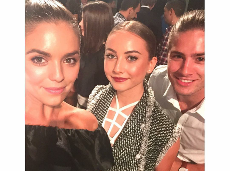 Olympia Valance, Mavourne Hazel and Travis Burns