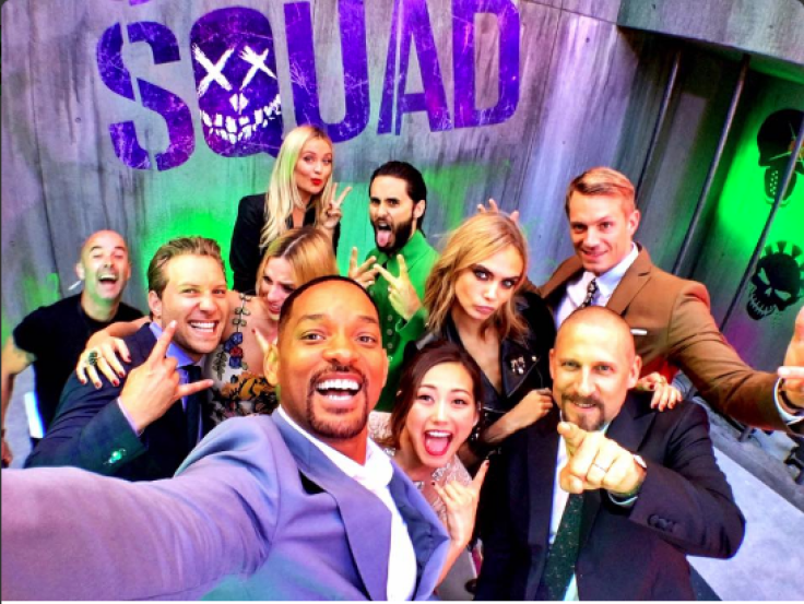 Suicide Squad cast selfie