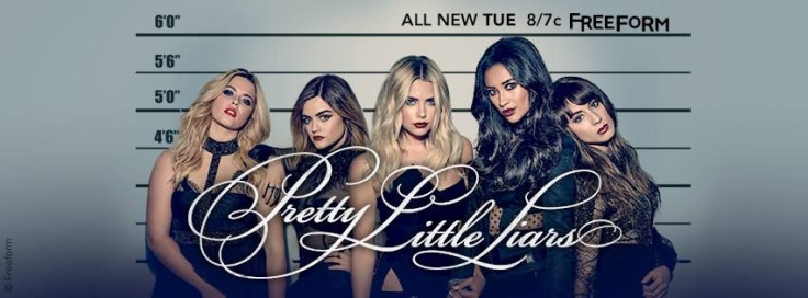 'Pretty Little Liars' cast members (L-R): Sasha Pieterse, Lucy Hale, Ashley Benson, Shay Mitchell and Troian Bellisario
