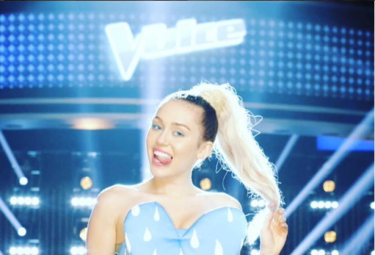 Miley Cyrus The Voice 