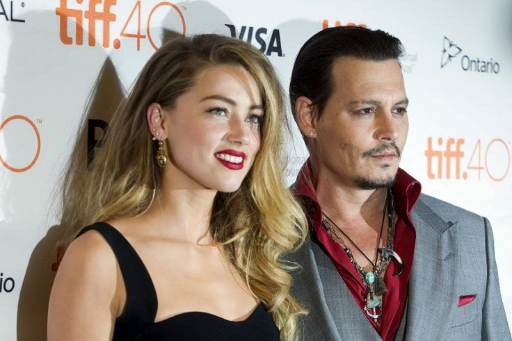 Amber Heard and Johnny Depp