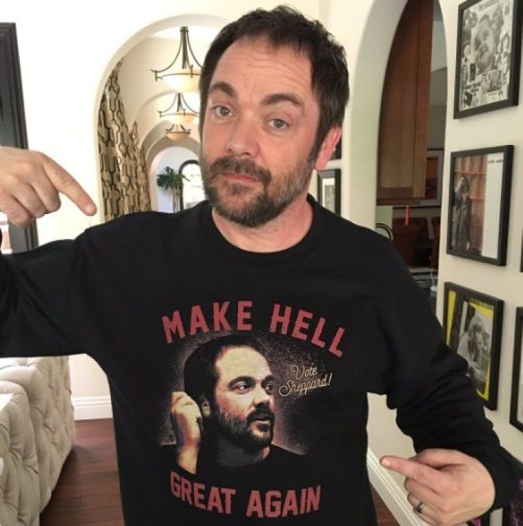 Mark Sheppard plays Crowley in "Supernatural"
