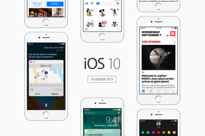 iOS 10 release
