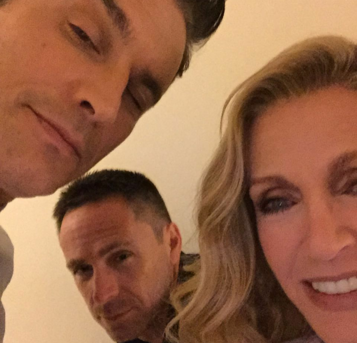 Rick Hearst, William DeVry and Donna Mills