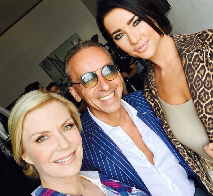 Katherine Kelly Lang and Jacqueline MacInnes Wood with Luigi Auletta