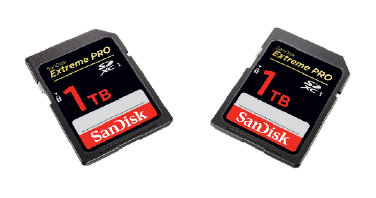 SanDisk 1TB memory card 