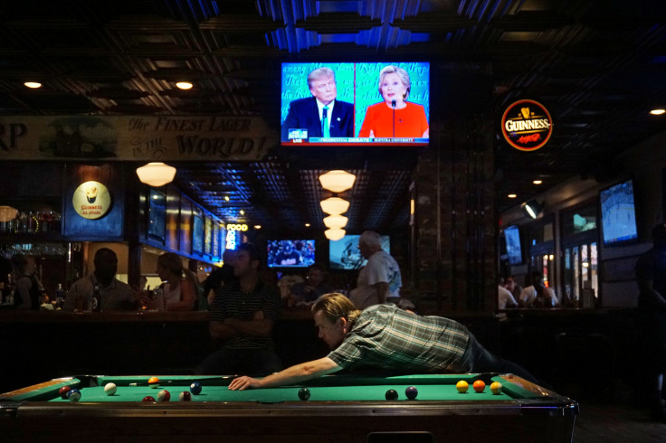 US presidential debate hillary clinton donald trump
