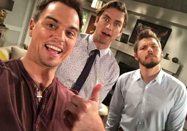 Darin Brooks, Pierson Fode and Scott Clifton