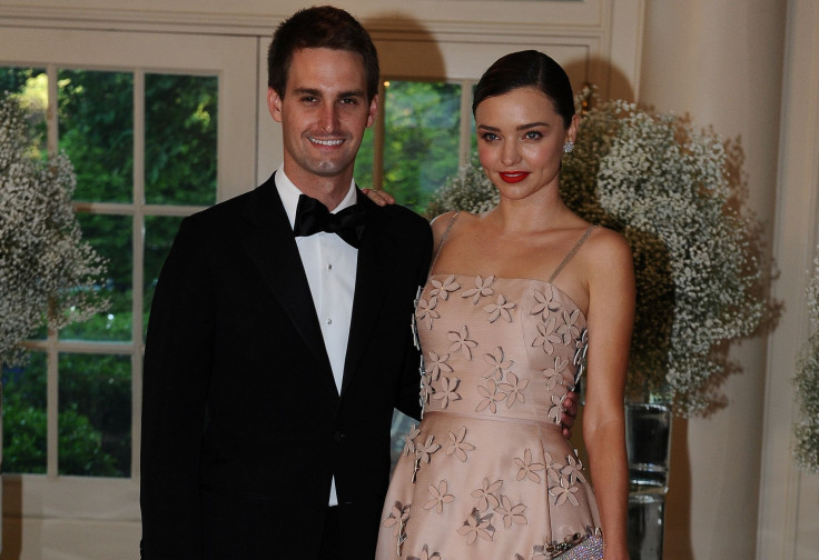 Evan Spiegel Miranda Kerr fiance