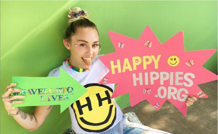 Miley Cyrus pansexual happy hippie foundation
