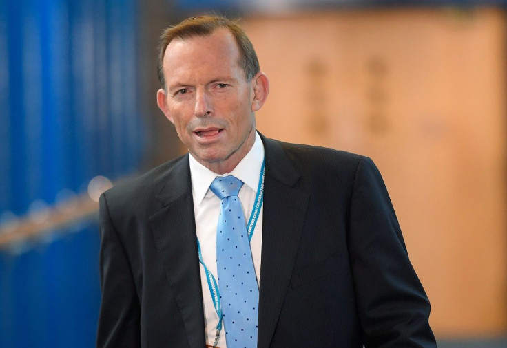 Australia's former Prime Minister Tony Abbott attends Britain's annual Conservative Party Conference in Birmingham, Britain, October 5, 2016.