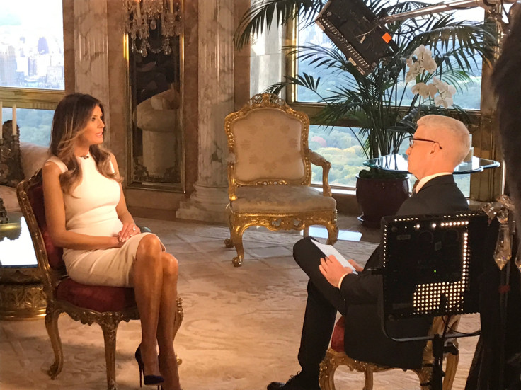 Melania trump interview donald trump tape