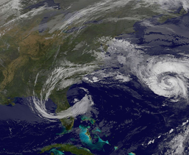 Hurricane Joaquin Over Bermuda