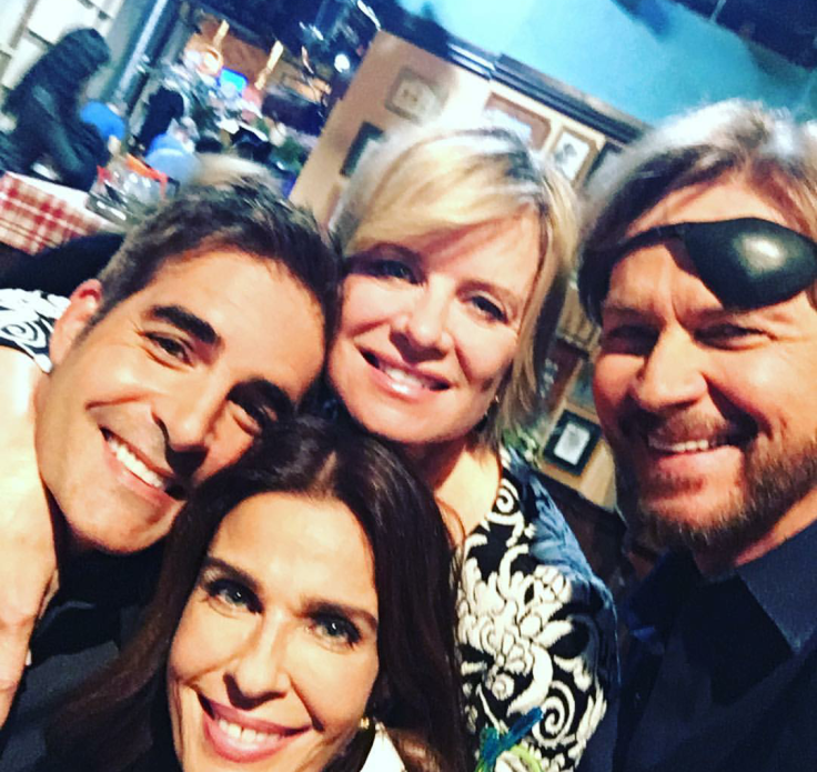 Mary Beth Evans, Stephen Nichols, Kristian Alfonso and Galen Gering