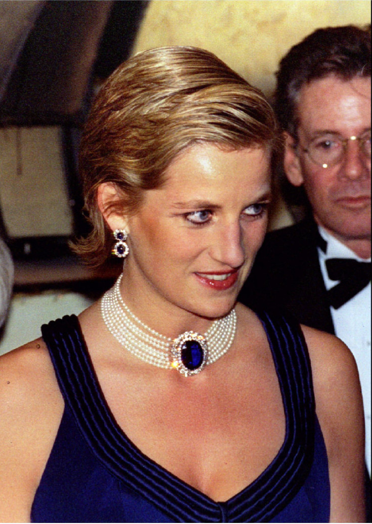 Diana, Princess of Wales arrives at the Council of Fashion Designers Awards at Lincoln Center in New York January 30