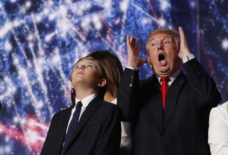 Donald & Barron Trump