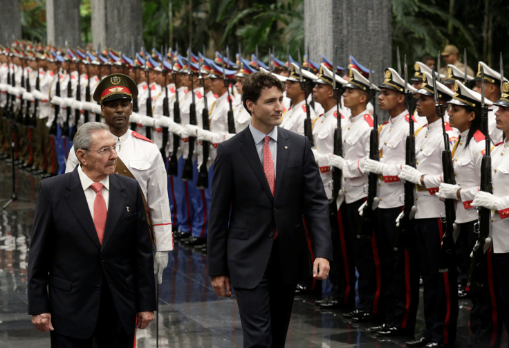 justin trudeau and cuba