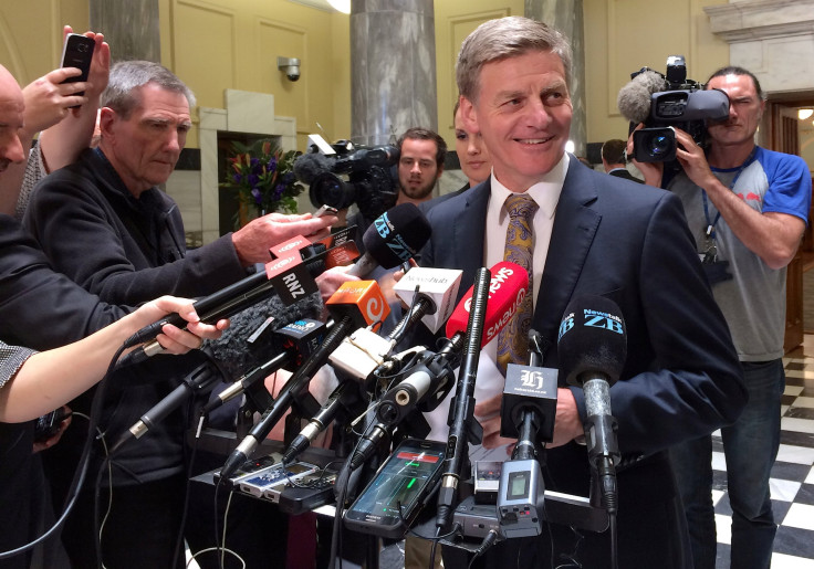Finance Minister Bill English of New Zealand
