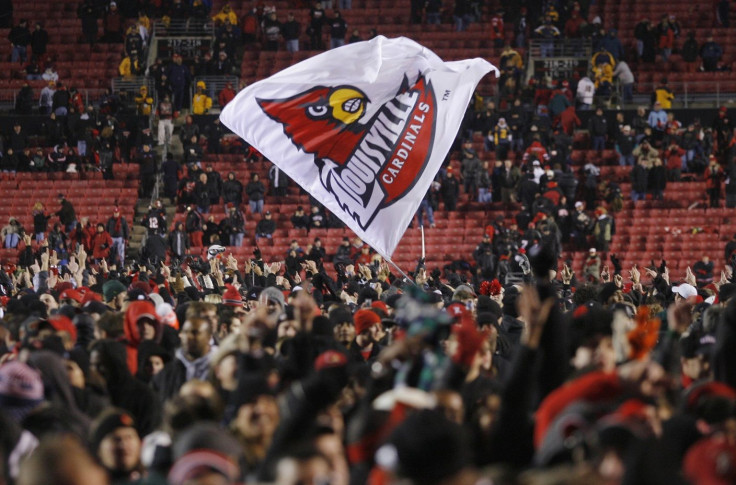 Louisville football players