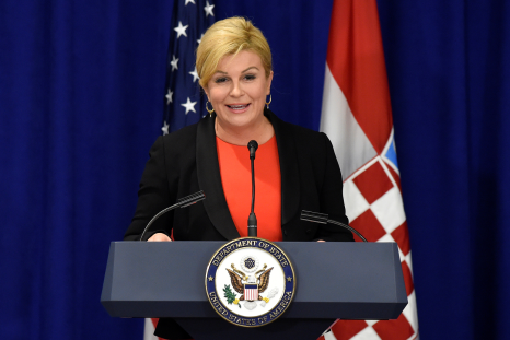 Croatian President Kolinda Grabar-Kitarovic