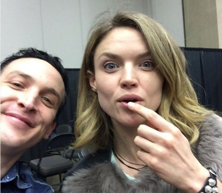 Gotham Robin Lord Taylor and Erin Richards
