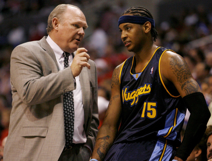 George Karl, Carmelo Anthony