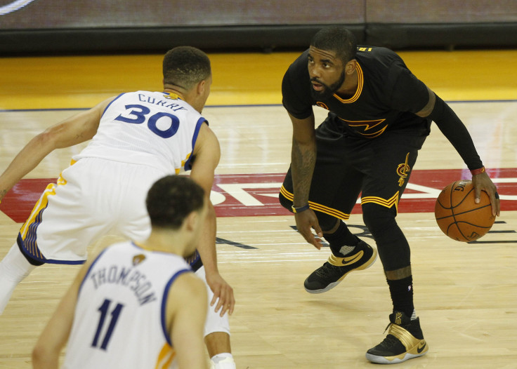 Cleveland Cavaliers vs Golden State Warriors, Stephen Curry, Kyrie Irving